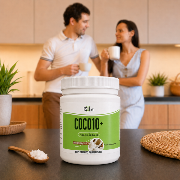 Aceite de Coco 10+ (con la Coenzima Japonesa Q10)