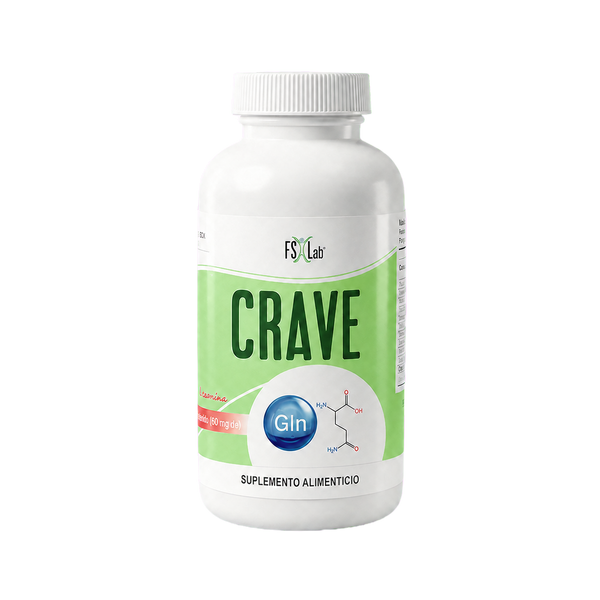 CRAVE (L-Glutamina, Tiamina, Estearato de Magnesio)
