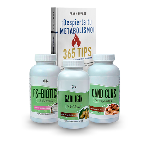 KIT CAND CLNS (EL #1 DE FRANK) CON LIBRO Despierta tu Metabolismo