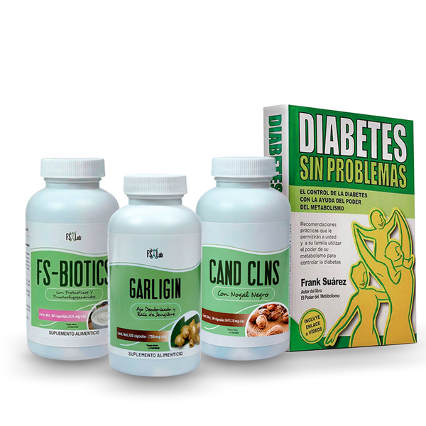 KIT CAND CLNS CON LIBRO (EL #1 DE FRANK) DIABETES SIN PROBLEMAS