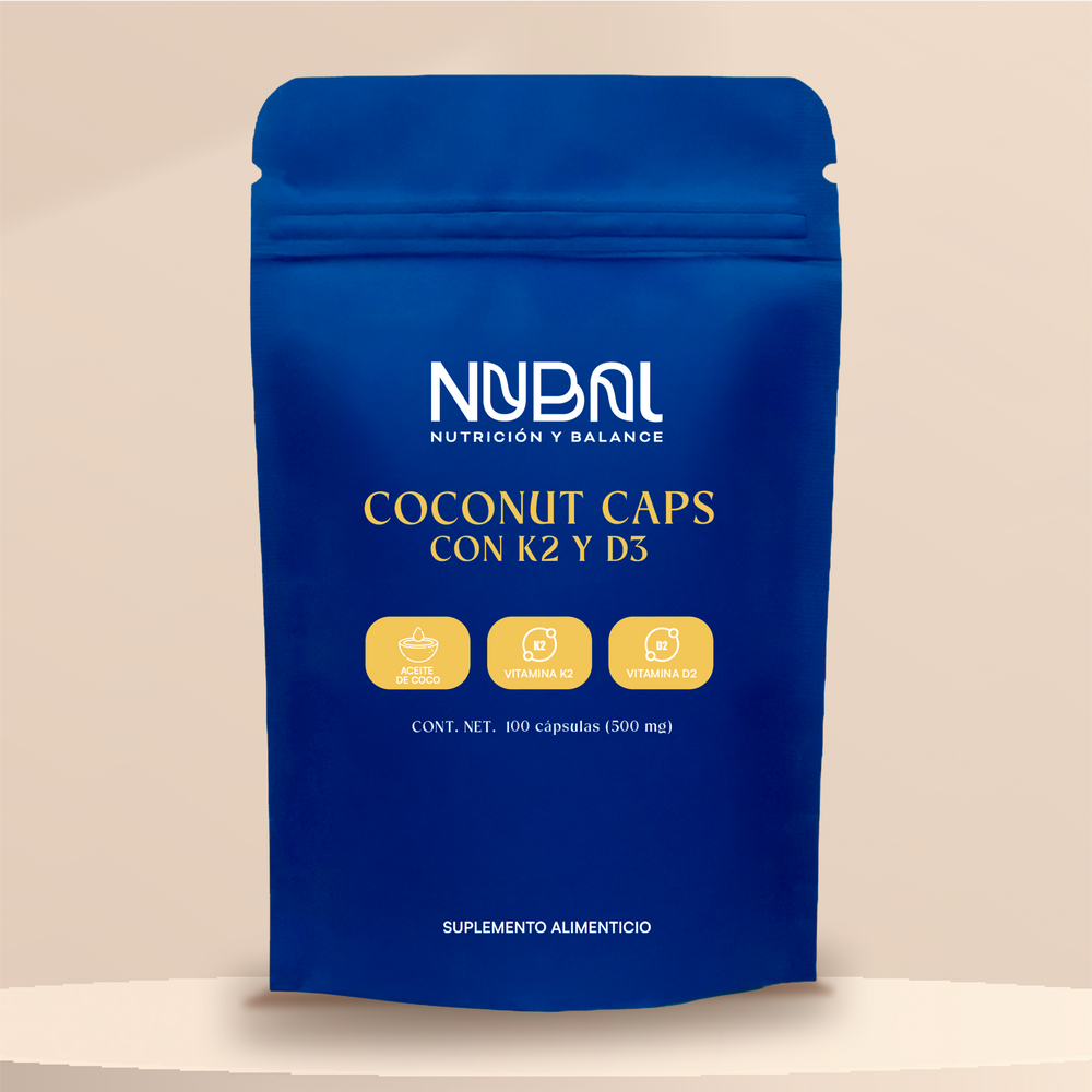 Coconuts Caps con K2 y D3