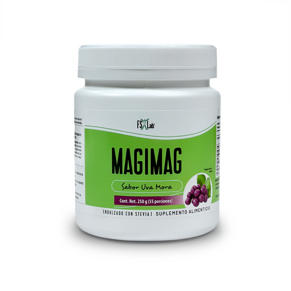 MagiMag sabor uva-mora (250g de Citrato de Magnesio en polvo para tomar con agua)