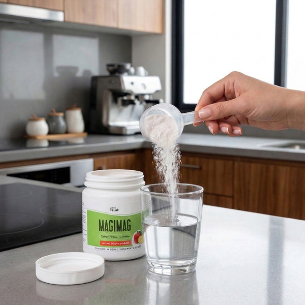 MagiMag (250g de Citrato de Magnesio en polvo para tomar con agua) fresa-limón