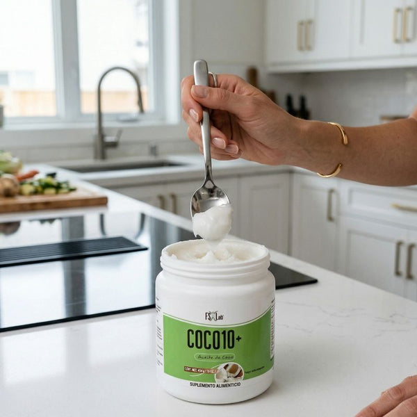 Aceite de Coco 10+ (con la Coenzima Japonesa Q10)