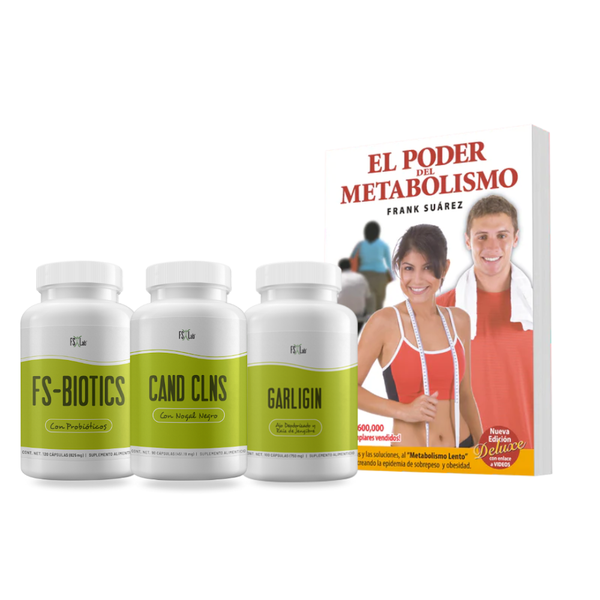 ¡Oferta Especial! Kit Cand Clns Con el libro GRATIS de El Poder del Metabolismo