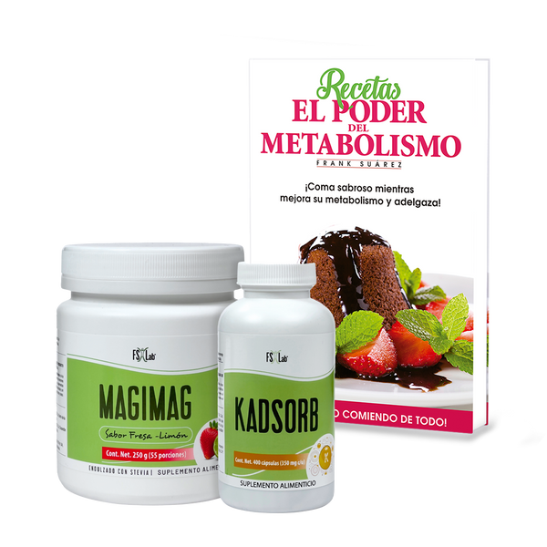 DÚO DINÁMICO Y LIBRO RECETAS EL PODER DEL METABOLISMO DE FRANK SUÁREZ