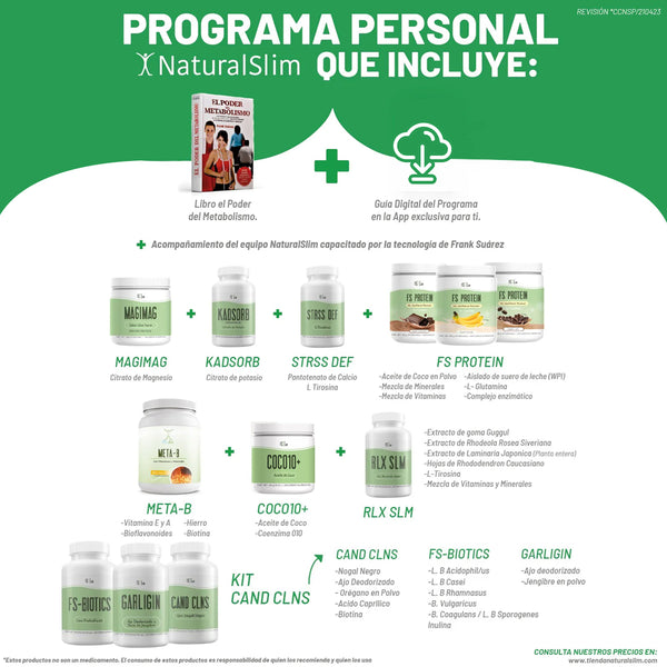 Programa Completo con 50% a 12 meses sin intereses (o págalo en quincenas con Kueski)