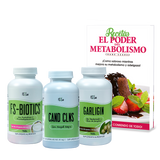 KIT CAND CLNS CON LIBRO (EL #1 DE FRANK) RECETAS EL PODER DEL METABOLISMO