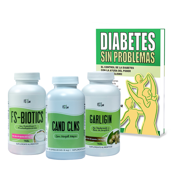 KIT CAND CLNS CON LIBRO (EL #1 DE FRANK) DIABETES SIN PROBLEMAS