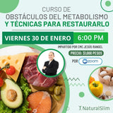 Curso de obstáculos del metabolismo y técnicas para restaurarlo