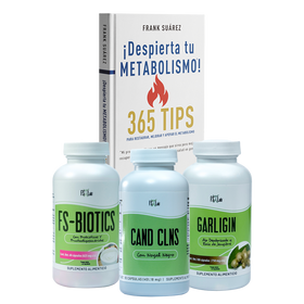 KIT CAND CLNS (EL #1 DE FRANK) CON LIBRO Despierta tu Metabolismo
