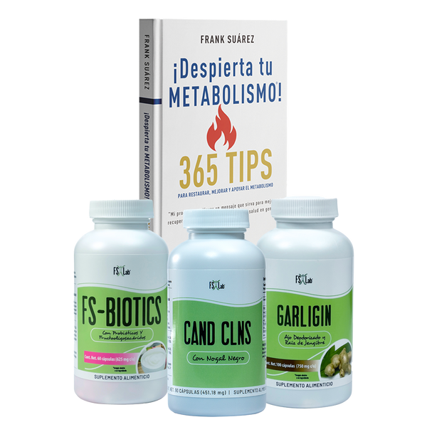 KIT CAND CLNS (EL #1 DE FRANK) CON LIBRO Despierta tu Metabolismo