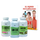 KIT CAND CLNS CON LIBRO (EL #1 DE FRANK) EL PODER DEL METABOLISMO