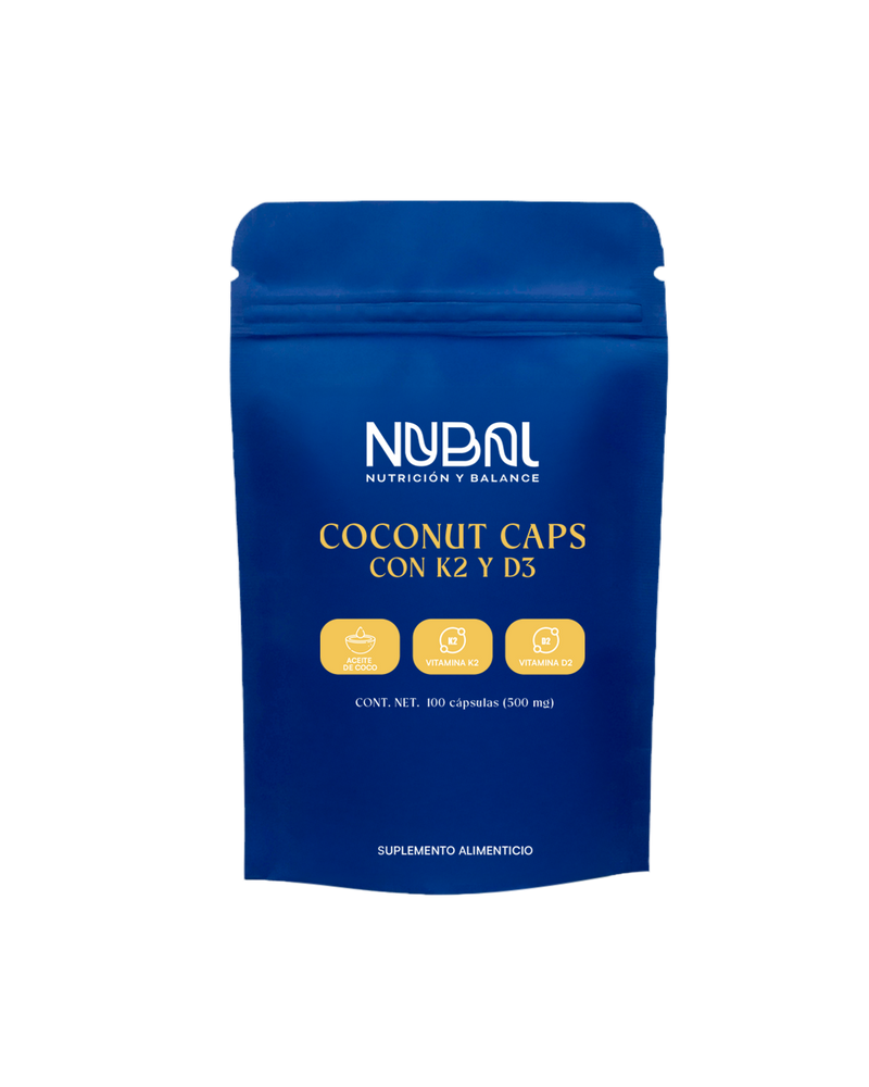 Coconuts Caps con K2 y D3