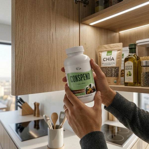 Conspend- incluye Magnesio, extracto de olivo y glutamina