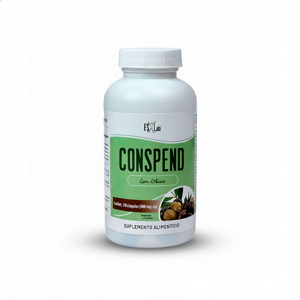 Conspend- incluye Magnesio, extracto de olivo y glutamina