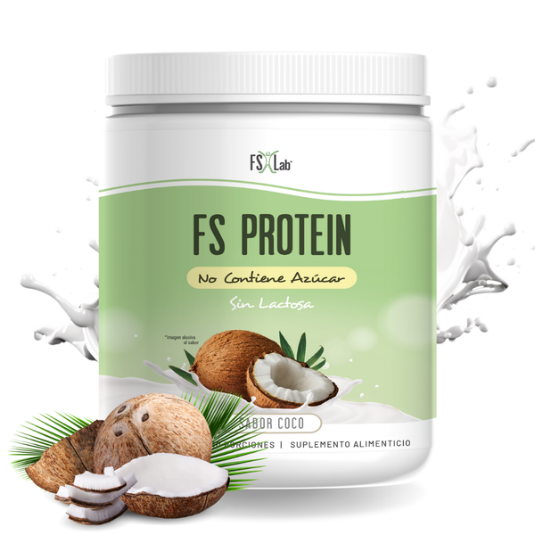 Proteína de Aislado de Suero de Leche-Whey FS-Protein Sin Azúcar Coco