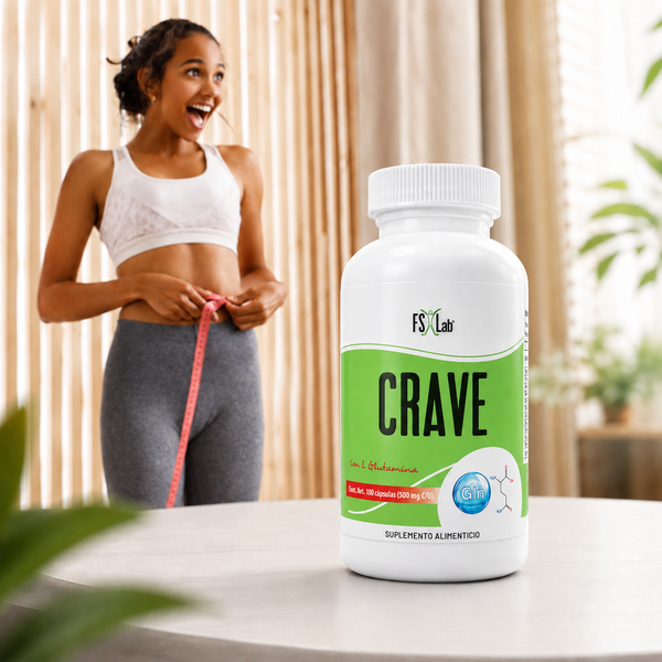 CRAVE (L-Glutamina, Tiamina, Estearato de Magnesio)