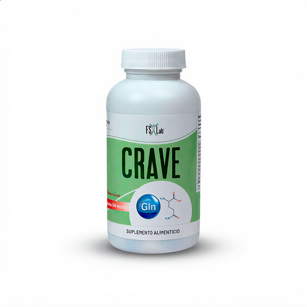 CRAVE (L-Glutamina, Tiamina, Estearato de Magnesio)