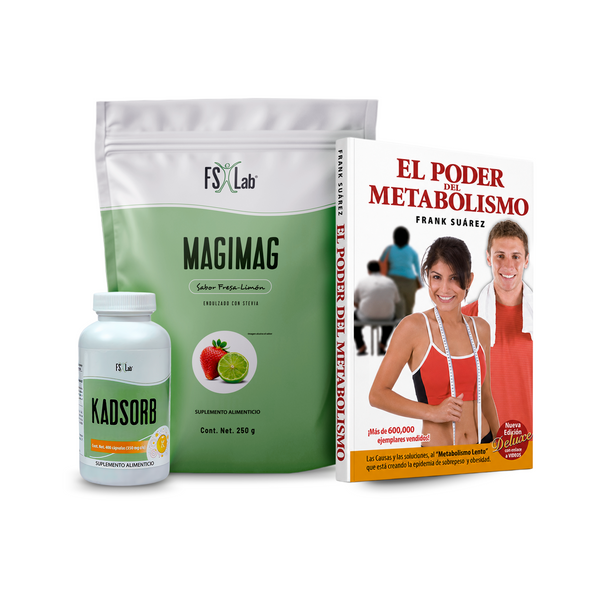 DÚO DINÁMICO Y LIBRO EL PODER DEL METABOLISMO DE FRANK SUÁREZ
