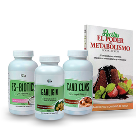 KIT CAND CLNS CON LIBRO (EL #1 DE FRANK) RECETAS EL PODER DEL METABOLISMO