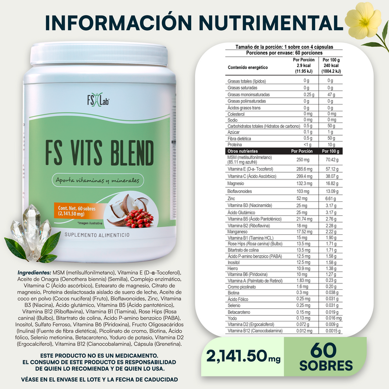 FS VITS BLEND (Vitaminas y Minerales)