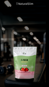 Bolsa Proteína de Aislado de Suero de Leche-Whey FS-Protein Sin Azúcar 1 kilo Fresa