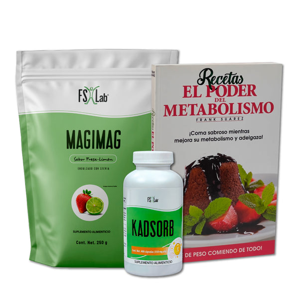 DÚO DINÁMICO Y LIBRO RECETAS EL PODER DEL METABOLISMO DE FRANK SUÁREZ