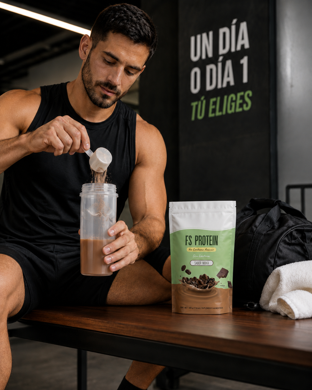 Proteína de Aislado de Suero de Leche-Whey Protein-Meta-B Protein Sin Azúcar Moka 500g