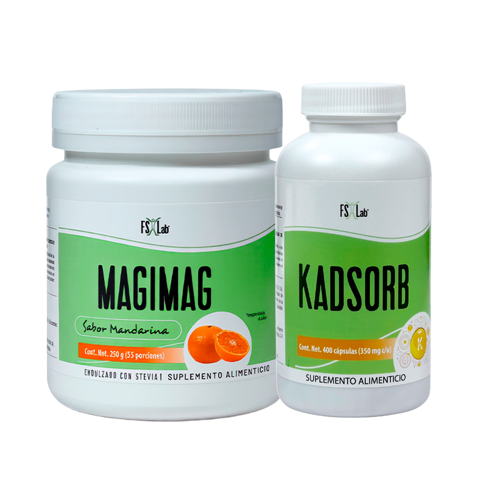 Kit Dúo Dinámico Potasio y Magnesio sabor Mandarina