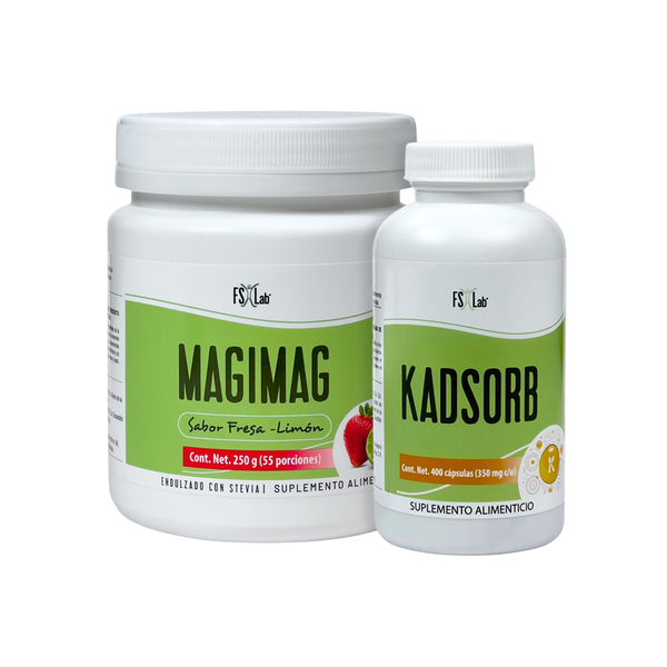 Kit Dúo Dinámico Potasio y Magnesio sabor Fresa-Limón (El Dúo Más Hablado Por Frank)