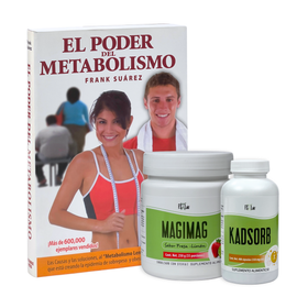 DÚO DINÁMICO Y LIBRO EL PODER DEL METABOLISMO DE FRANK SUÁREZ