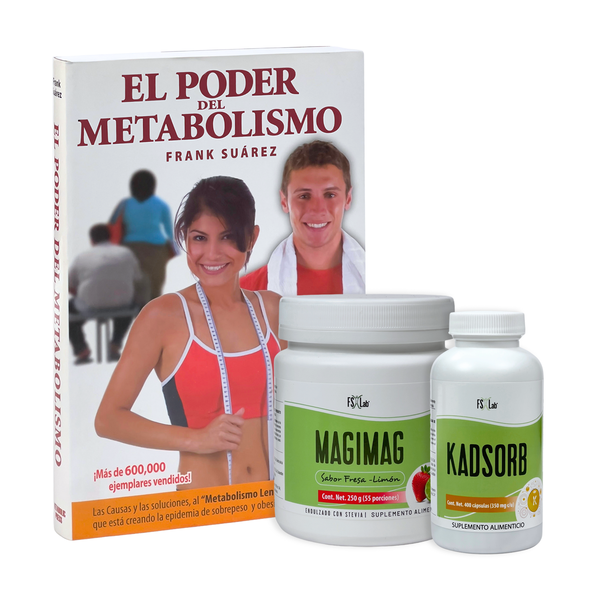 DÚO DINÁMICO Y LIBRO EL PODER DEL METABOLISMO DE FRANK SUÁREZ