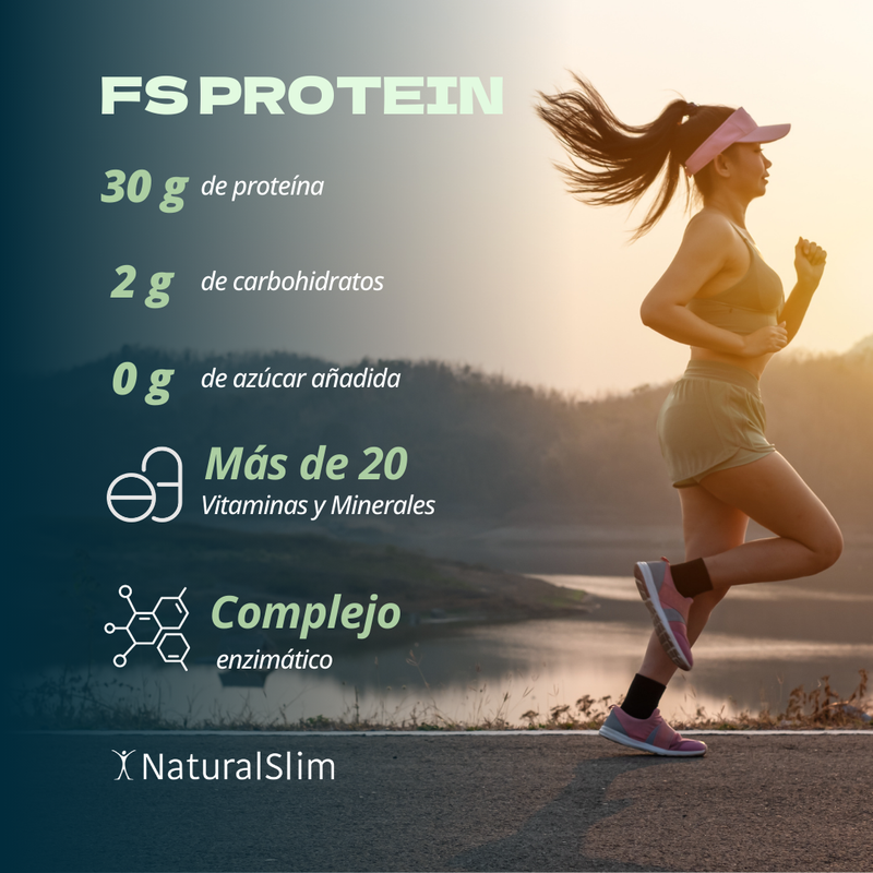 Proteína de Aislado de Suero de Leche Whey Protein FS-Protein Sin Azúcar Vainilla