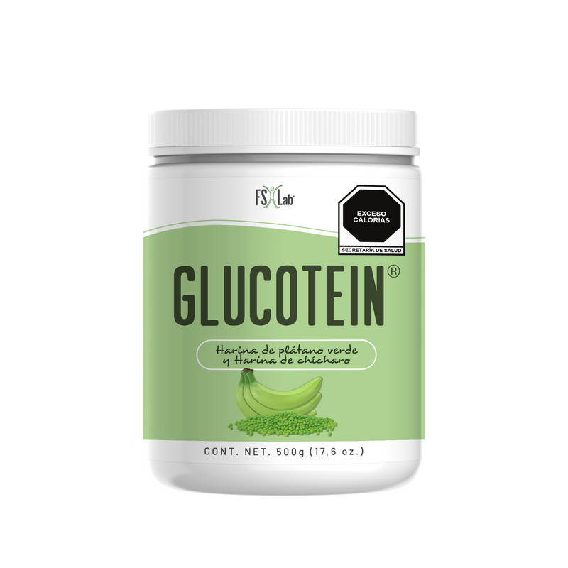 Glucotein (Harina de plátano verde y de chícharo)