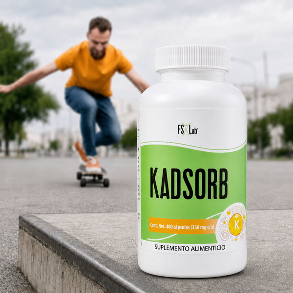 3 Botes de Potasio (Kadsorb) con 99mg de potasio por cápsula