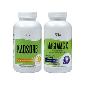 Kit de Citrato de Magnesio + Citrato de Potasio en Cápsulas