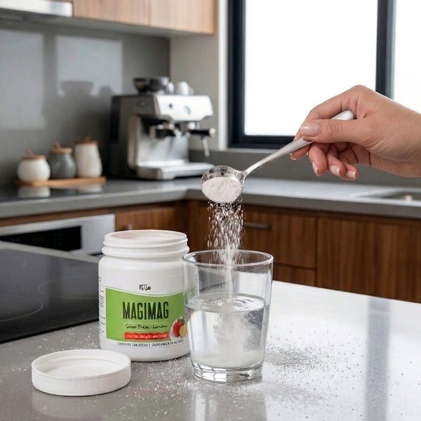 MagiMag (250g de Citrato de Magnesio en polvo para tomar con agua) fresa-limón