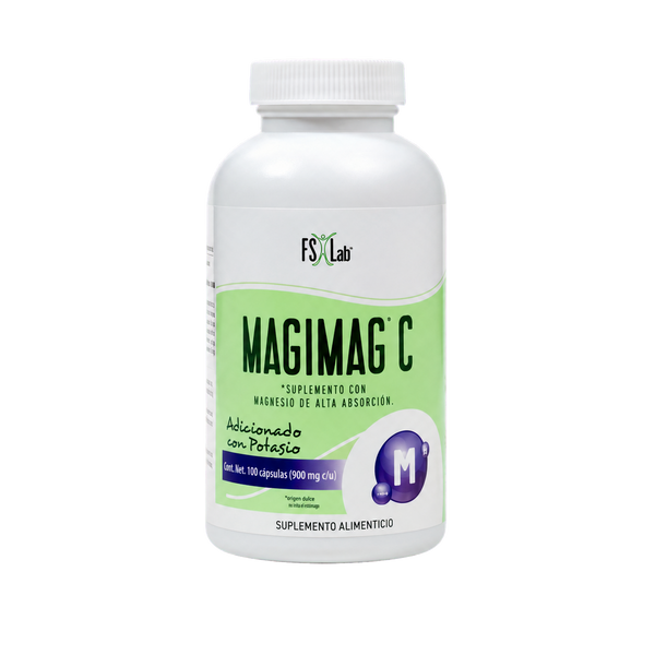 MAGIMAG C (100 cápsulas de citrato de magnesio y potasio)