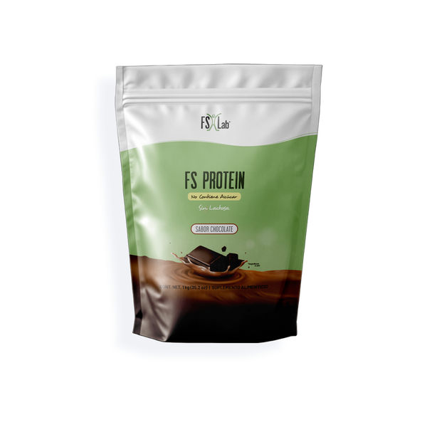 Bolsa Proteína de Aislado de Suero de Leche-Whey FS-Protein Sin Azúcar 1 kilo chocolate