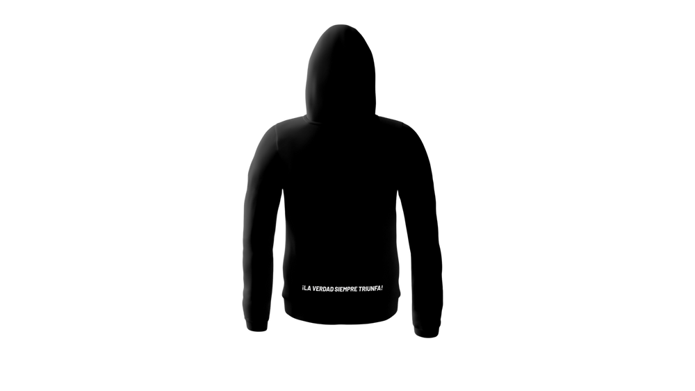 Sudadera Negra NaturalSlim Talla Grande