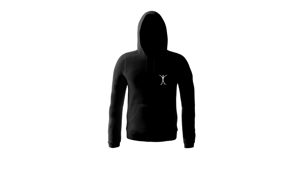 Sudadera Negra NaturalSlim Talla Grande