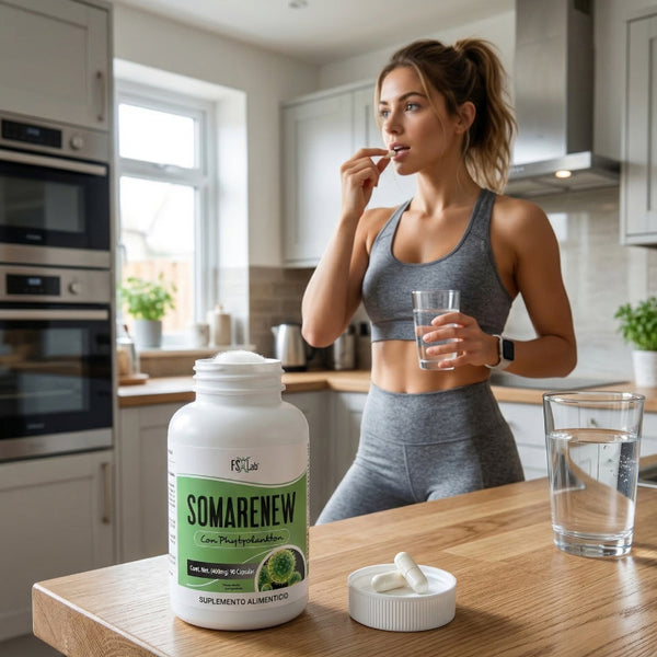 Somarenew (Fitoplancton Marino y Acido Fúlvico Negro)