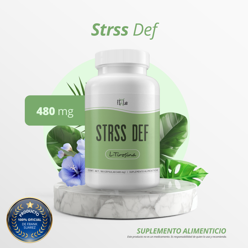 Strs Dfndr (con Vitamina B5 y L-tirosina)