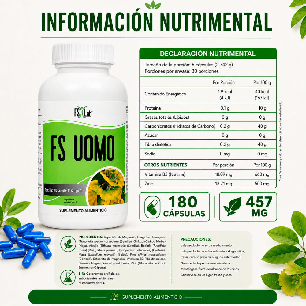 FS Uomo - Especial Para el Hombre Activo