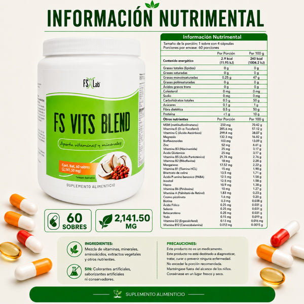 FS VITS BLEND (Vitaminas y Minerales)