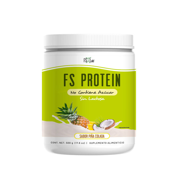 Proteína de Aislado de Suero de Leche-Whey Protein-FS- Protein Sin Azúcar Piña Colada