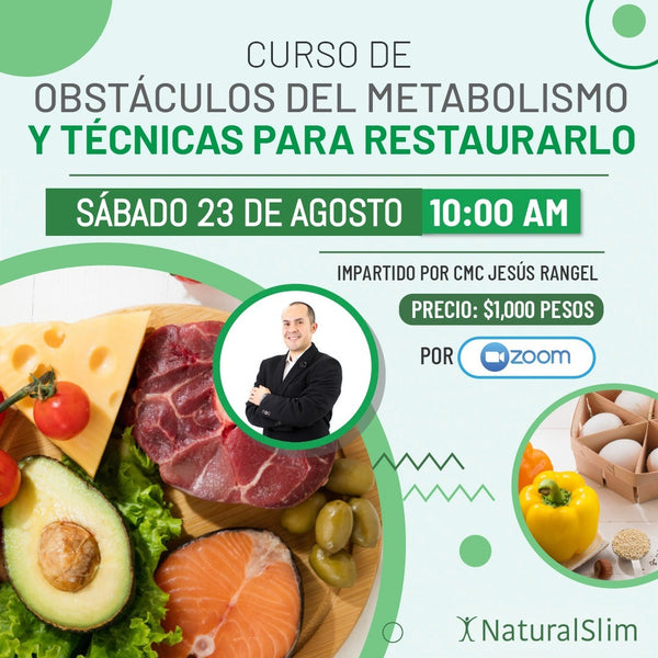 CURSO DE OBSTÁCULOS DEL METABOLISMO Y TÉCNICAS PARA RESTAURARLO