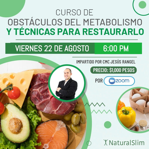 CURSO DE OBSTÁCULOS DEL METABOLISMO Y TÉCNICAS PARA RESTAURARLO