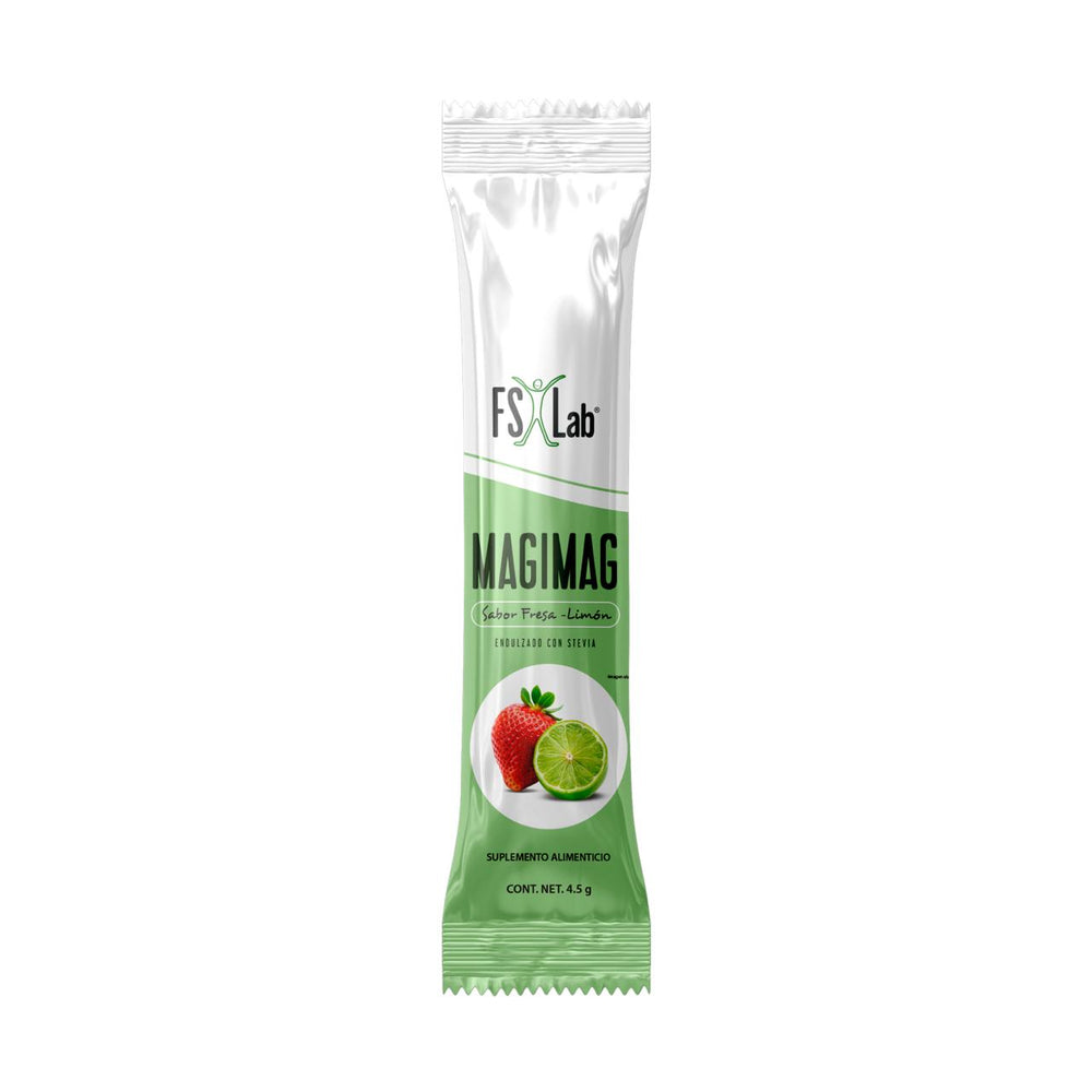 Magimag en sobres Citrato de Magnesio sabor Fresa - Limón para tomar en sobres